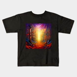 Forest Painting Kids T-Shirt